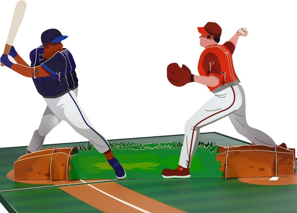 Baseball Pop-Up Fun Card